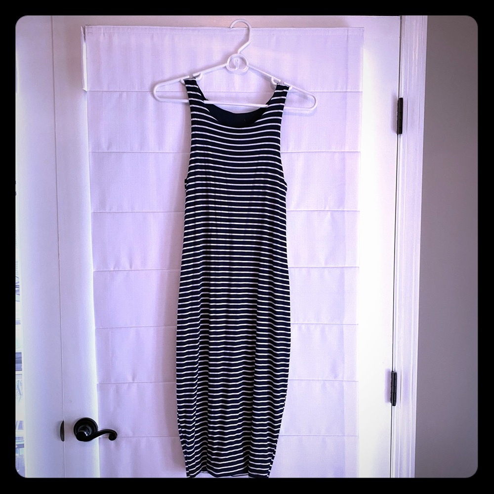 Marine Layer cotton midi dress